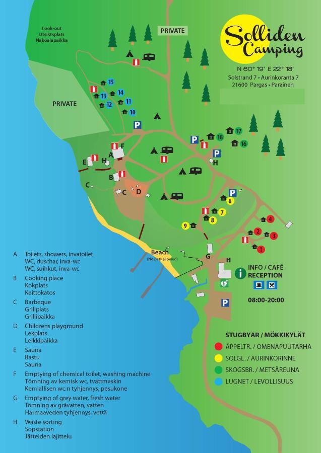 פארגאס Solliden Camping מראה חיצוני תמונה